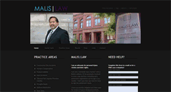 Desktop Screenshot of malislaw.com