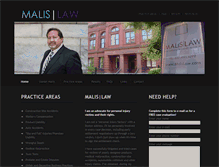 Tablet Screenshot of malislaw.com